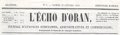 ECHO D ORAN SAMEDI 12 OCTOBRE 1844 PAGE 99 01